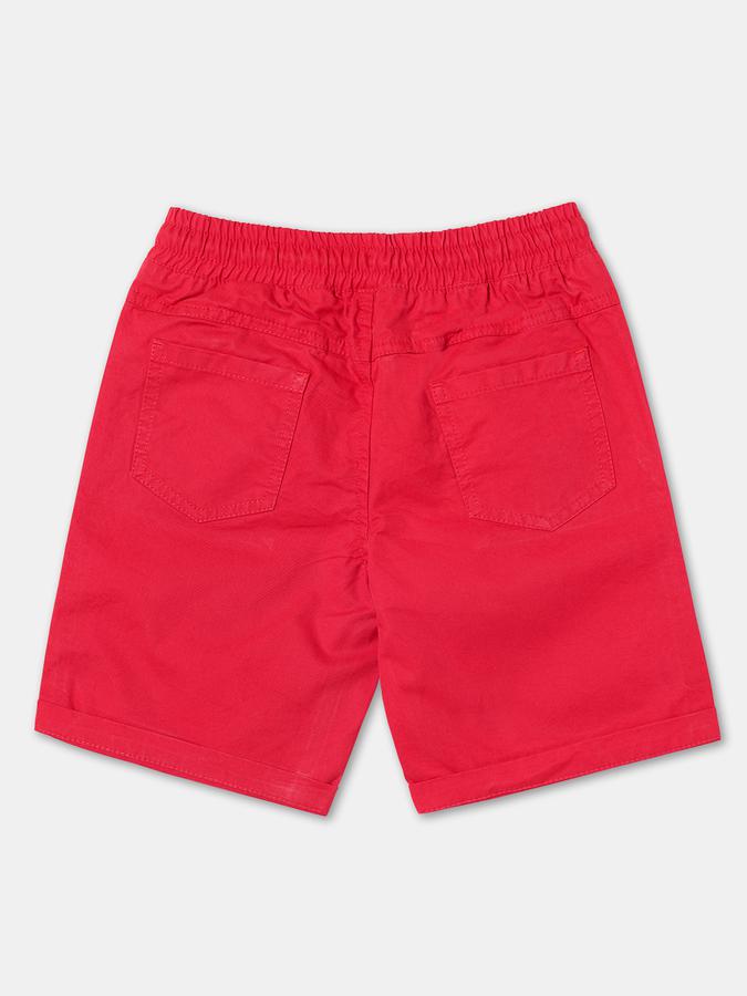 R&B Boys Red Shorts & 3/4Ths image number 1