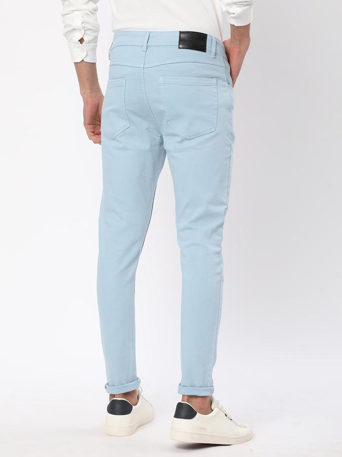 R&B Men's Fashion Carrot Fit Jeans image number 2