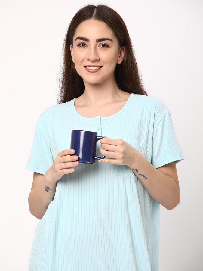 R&B Women Blue Night Dresses image number 0