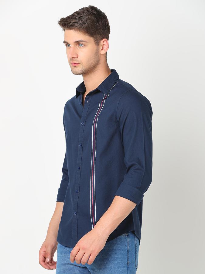 R&B Men's Solid Casual Shirt image number 1