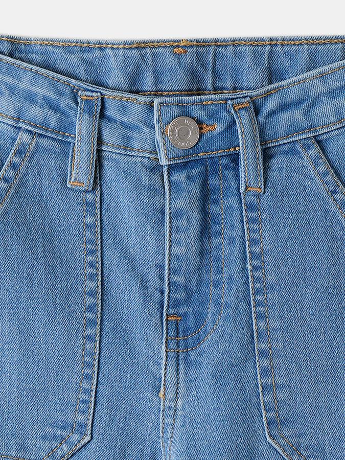 R&B GIRLS Mid-Rise DENIM PANT image number 2