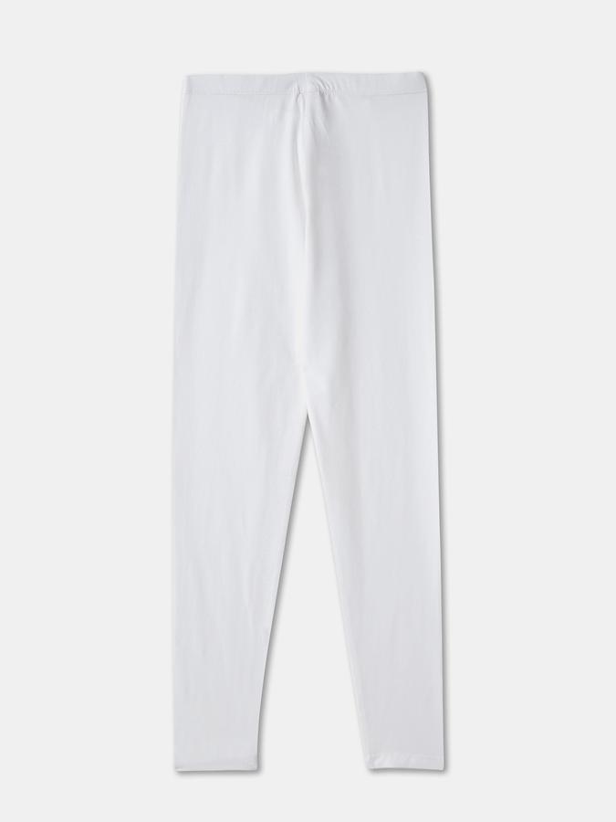 Girls Fitted Full Length Mid Rise Legging