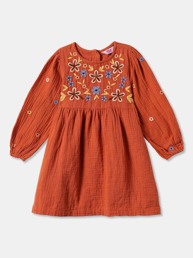 Girls Below Knee Casual Dress image number 0