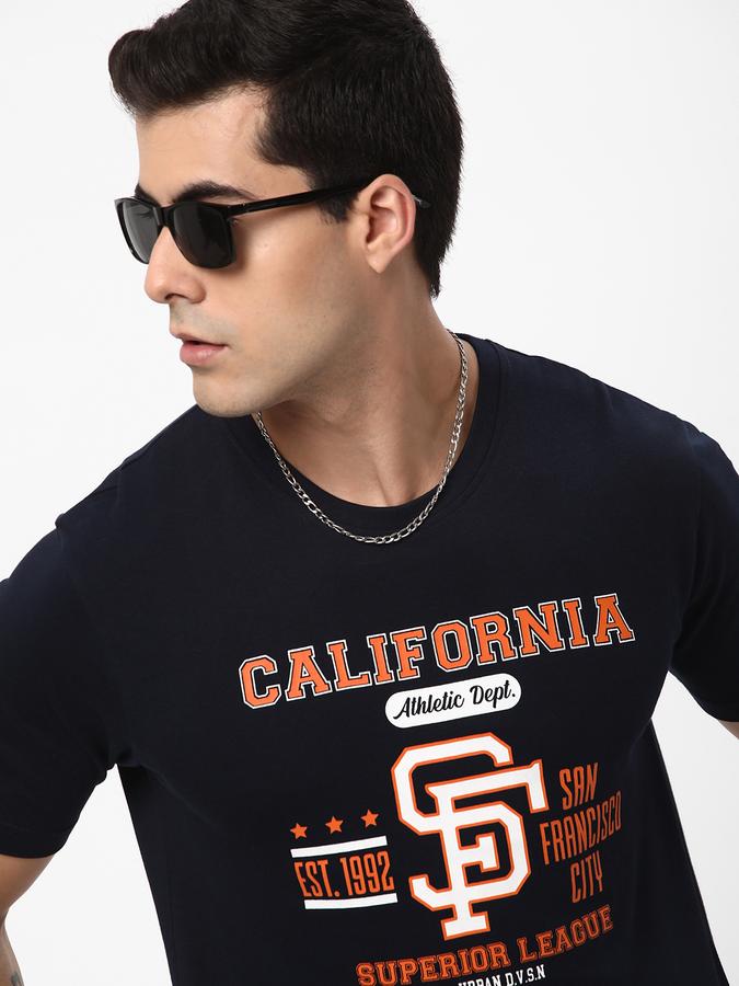 R&B Men Blue T-Shirts