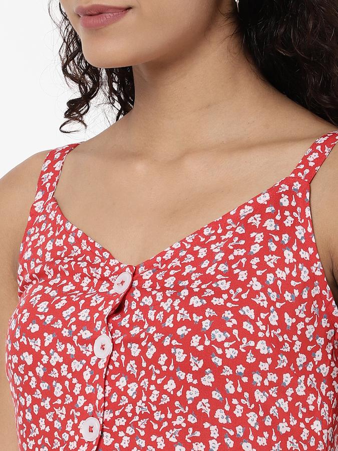 R&B Women's Front Button Slip Dress image number 3