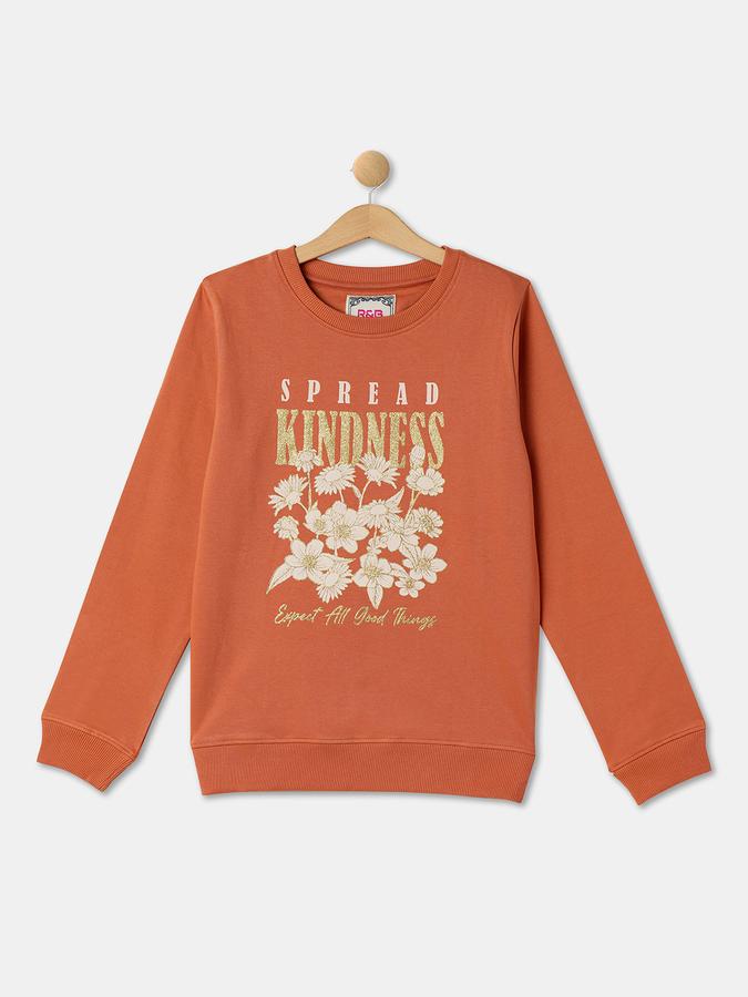 R&B Girls Brown Sweatshirts