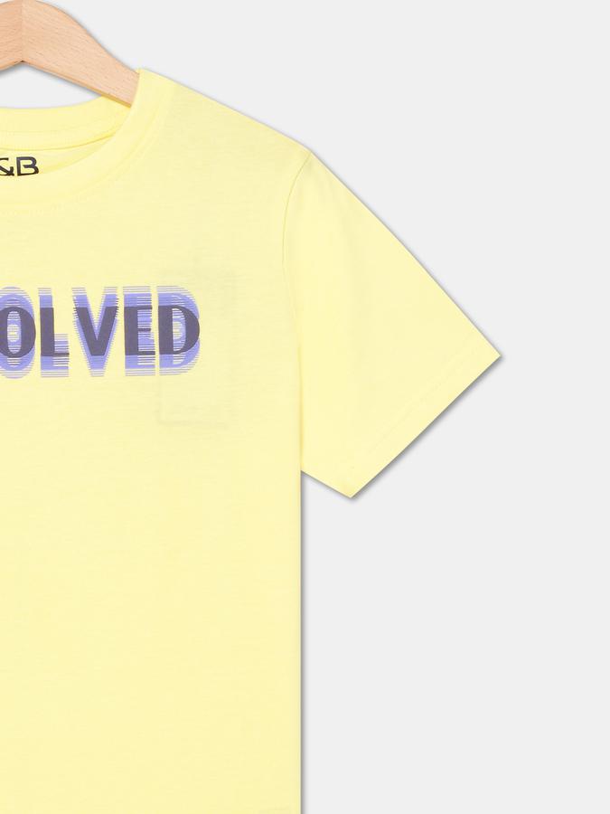 R&B Boys Yellow T-Shirts image number 2