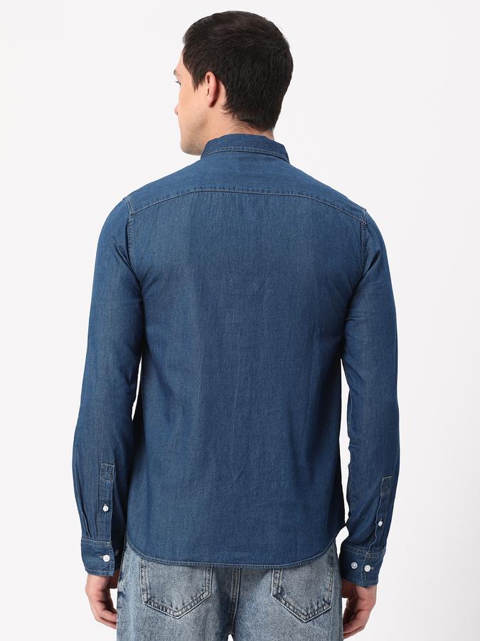 R&B Men's Denim Regular Fit Shirt image number 2