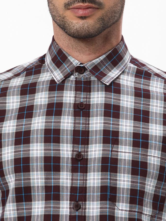 R&B Mens Purple Shirts image number 3