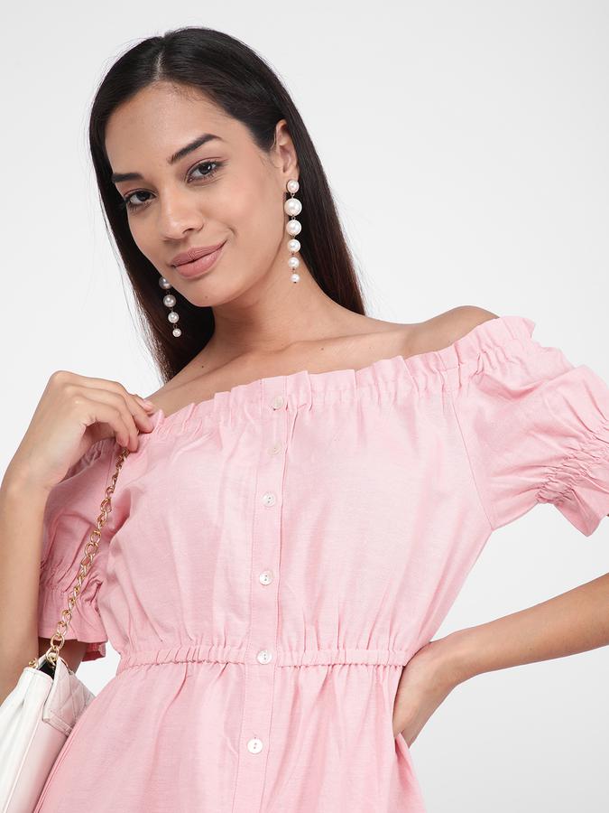 R&B Women Pink Dress