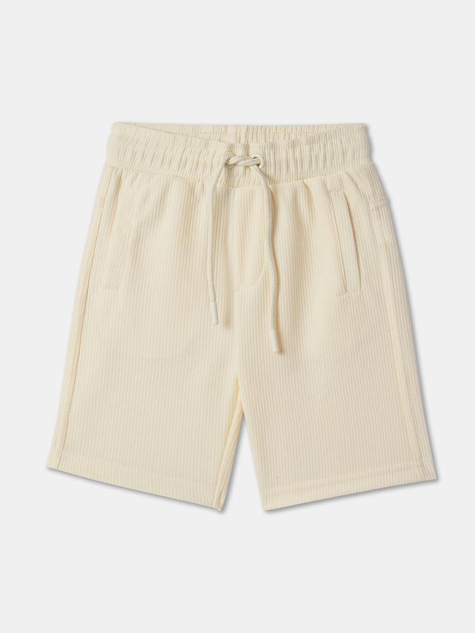Boys Round Neck T-Shirt & Shorts Set image number 3