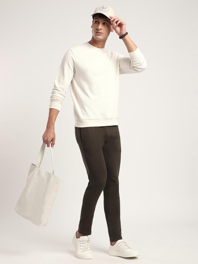 R&B Men's Dark Olive Trousers