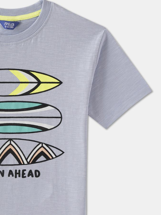 Boys Regular Fit Short Sleeve Crew Neck T-Shirt