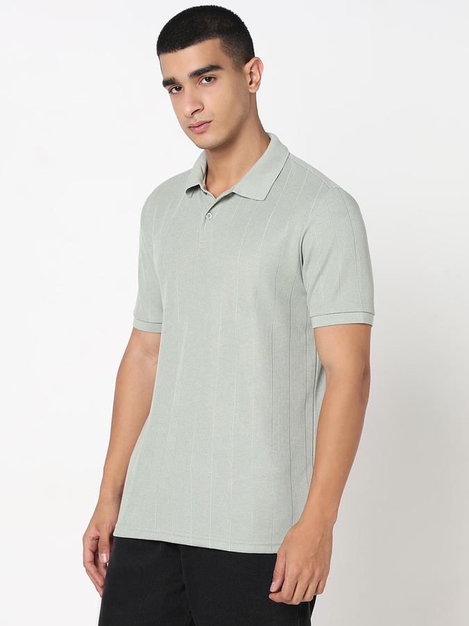 R&B MENS TEXTURE POLO image number 2