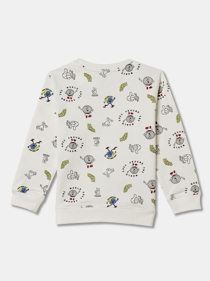 Full Sleeve Graphic Print Boys Sweatshirt image number 1