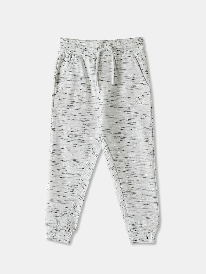 R&B BOYS PRINTED REGULAR KNIT PANT