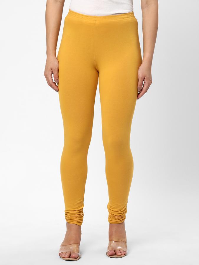 R&B Women Ethnic Wear Yellow Leggings