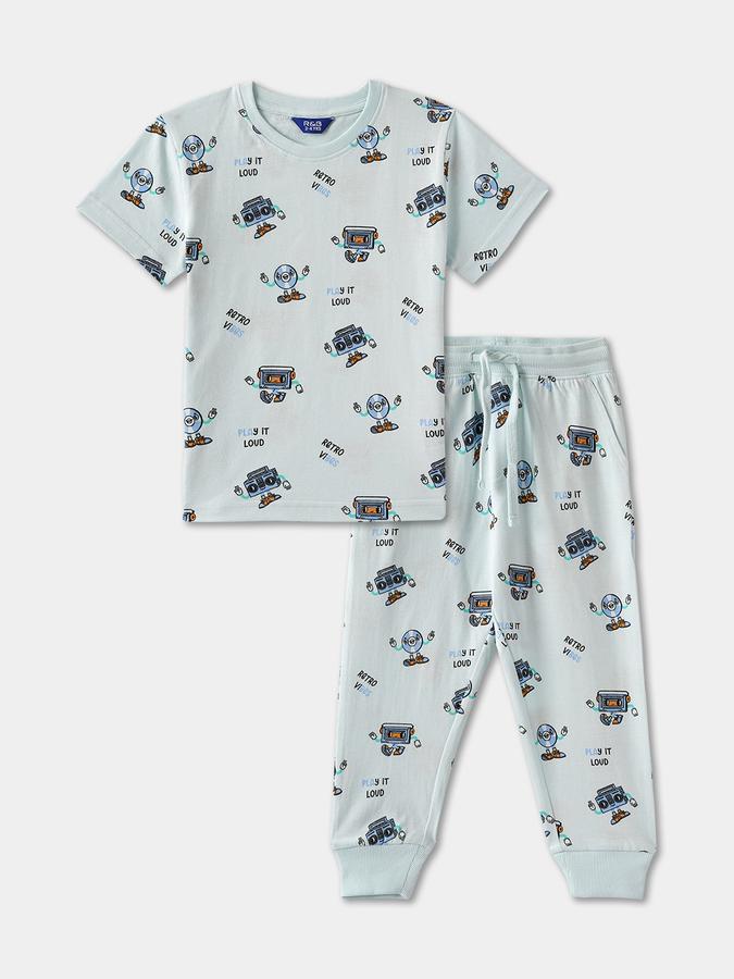 Kids Nightwear Boys Printed Cotton 