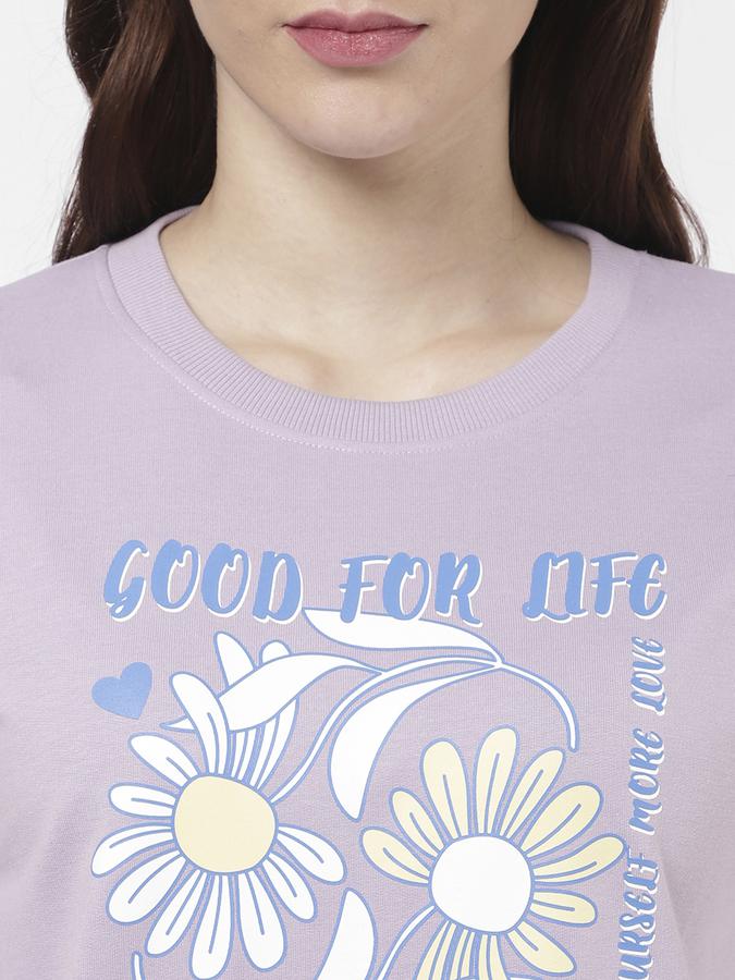 R&B Women Purple Sweatshirt image number 3
