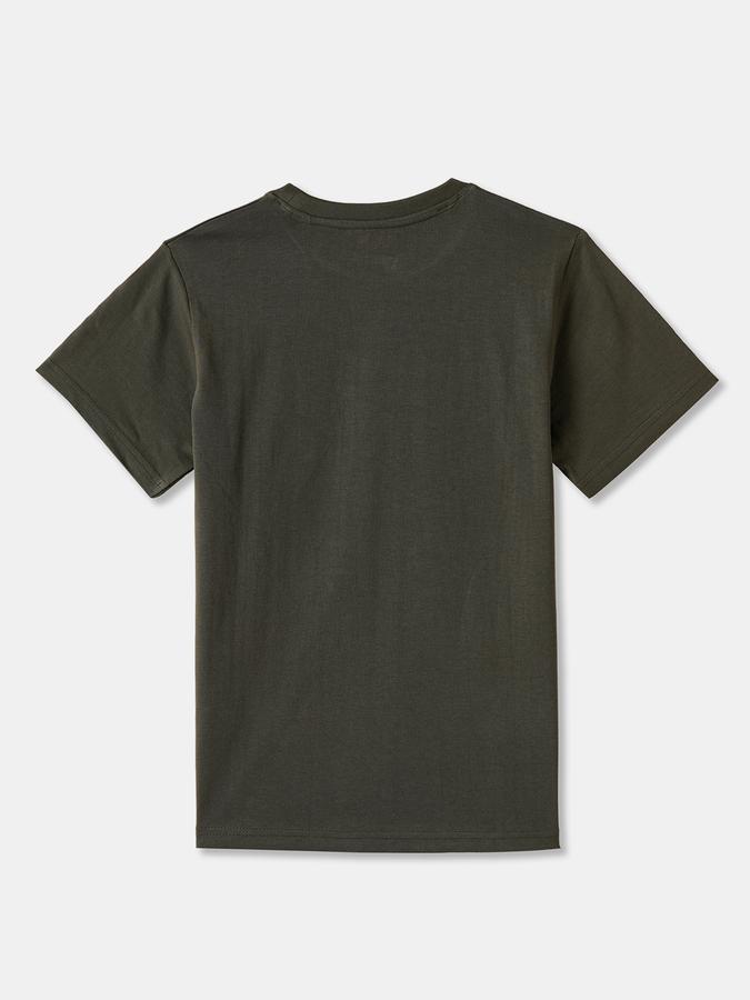 Boys Cotton Regular Fit Crew Neck Graphic T-shirt