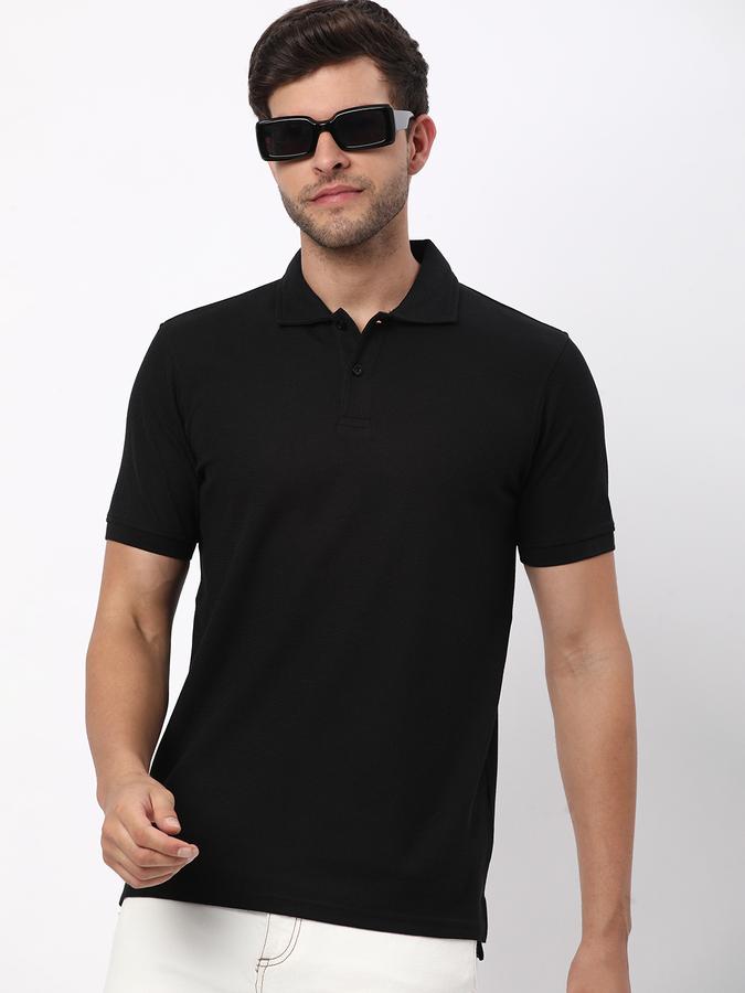Men Regular Fit Polo T-Shirt image number 0