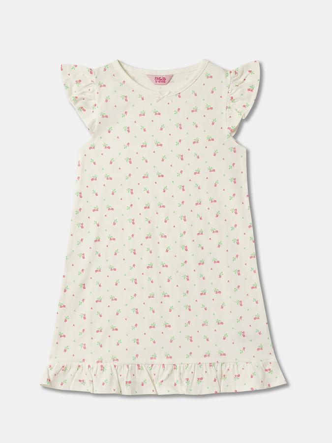 Pack of 2 Girls Graphic Print Nighshirts image number 3