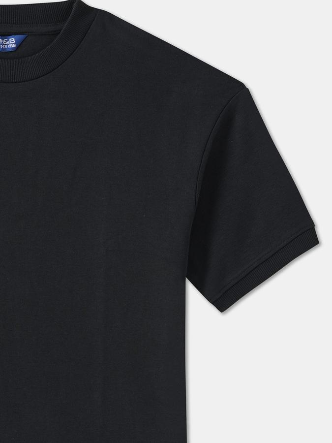Boys PolyRelaxed Fit Short Sleeve Crew Neck T-Shirt