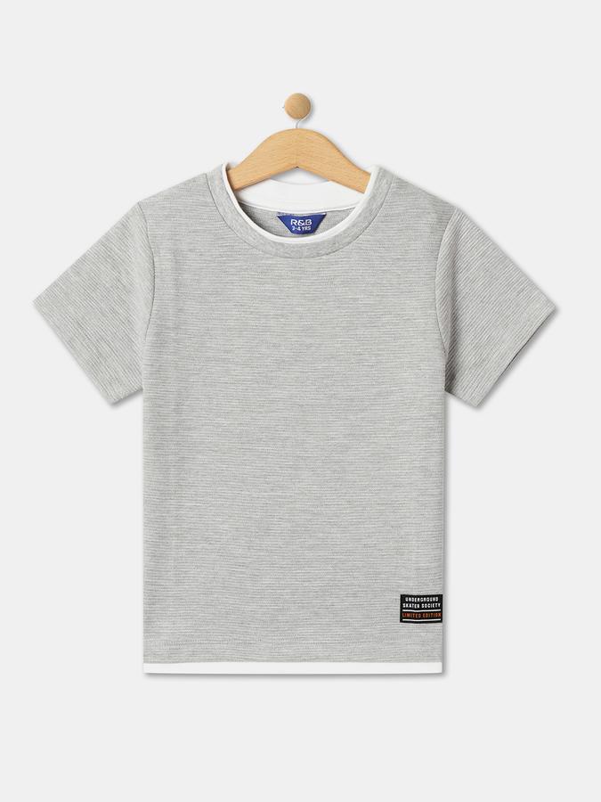 R&B Boys Grey T-Shirts