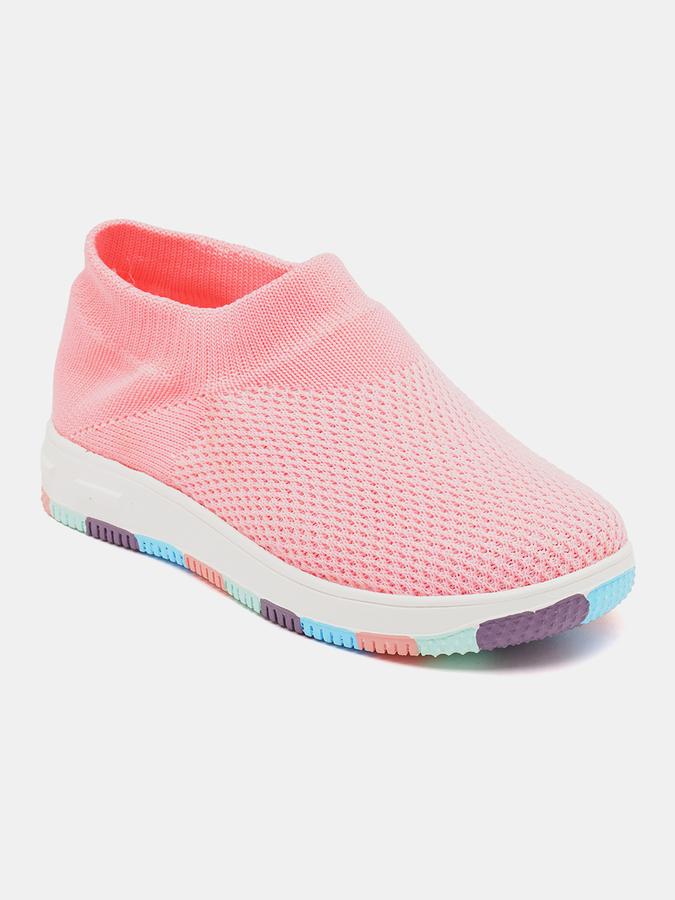 R&B GIrls Pink Casual Shoes image number 2