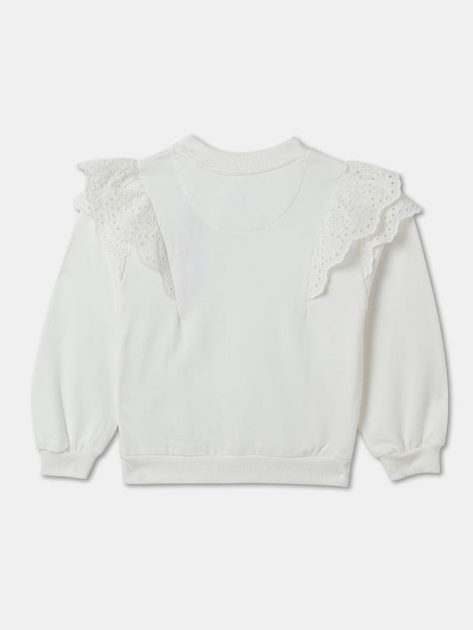 Full Sleeve Graphic Print Girls Sweatshirt image number 1