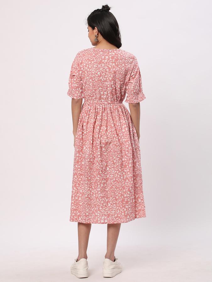 Women Floral Printed Flared Kurta data-index=