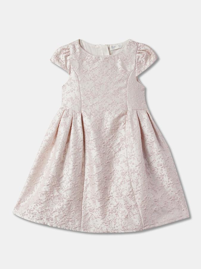 Micro Print Dress