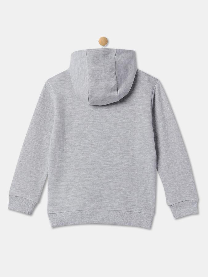 Boys Cotton Regular Fit Hooded Graphic Hoodie