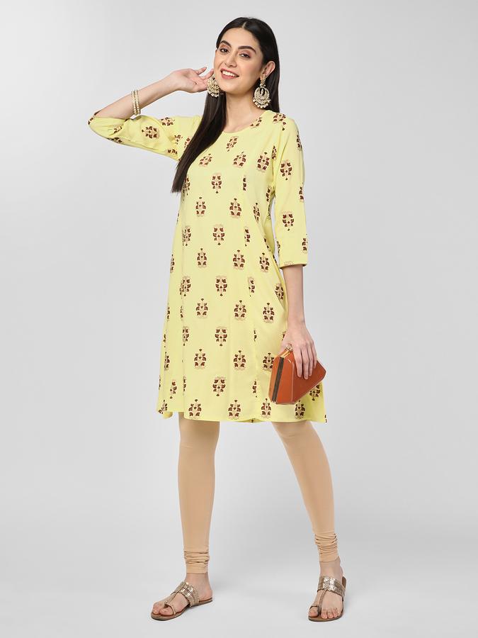 R&B Women Lime Kurtas image number 1