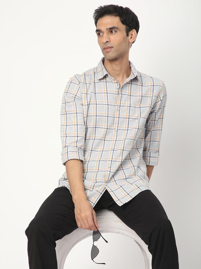 Men Checkered Casual Shirt