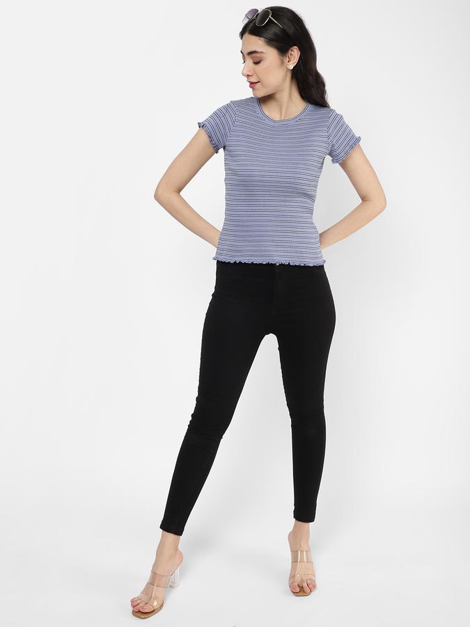 R&B Blue Women Tops & T-Shirts image number 1