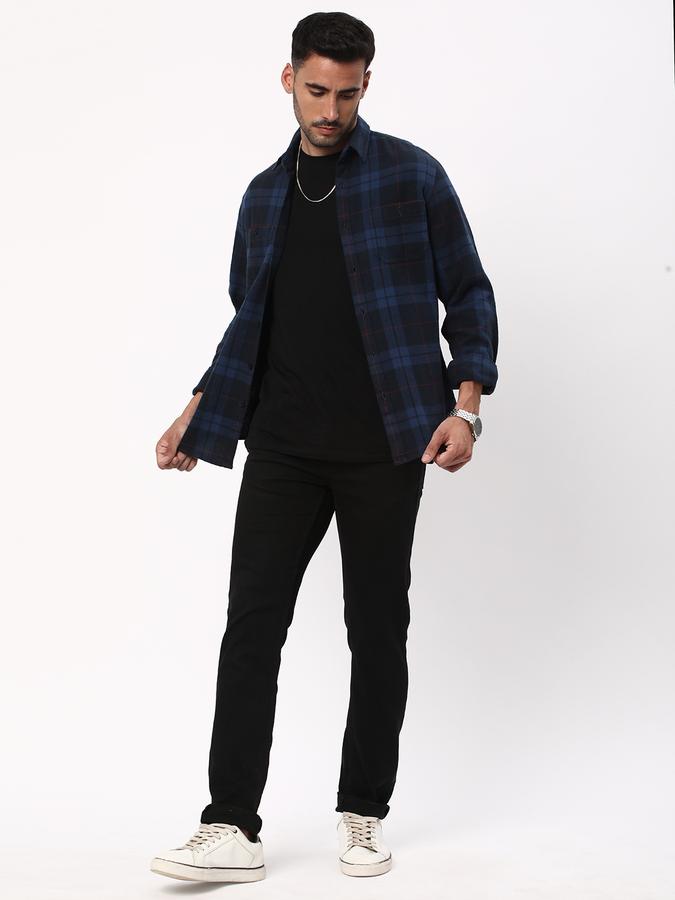 R&B Men's Checks Shirt image number 1