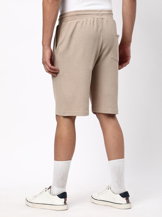 Flat-Front Shorts with Drawstring Waist image number 2