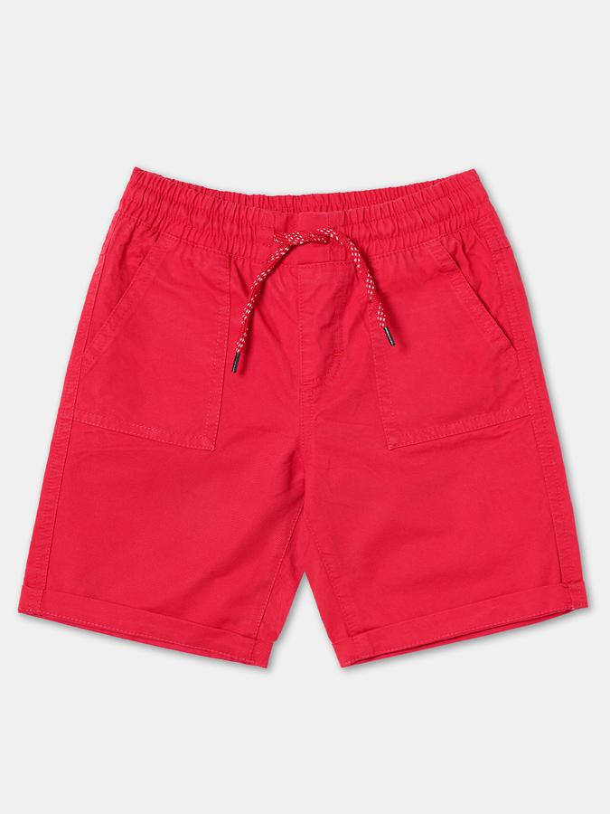 R&B Boys Red Shorts & 3/4Ths image number 0