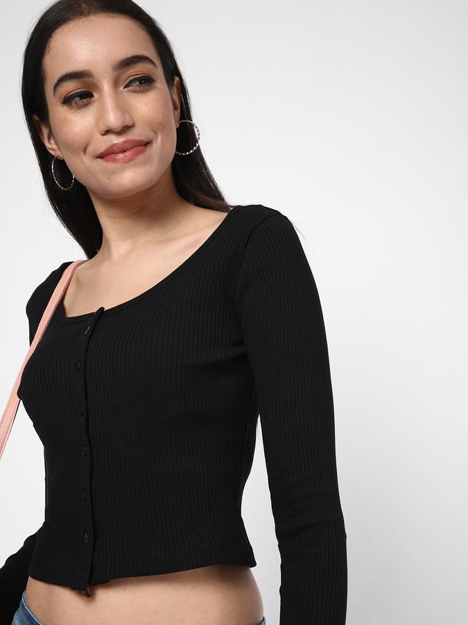 R&B Women Black Tops image number 0