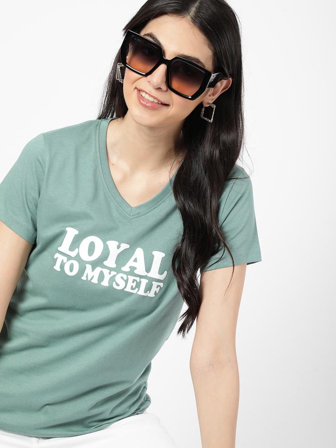 R&B Women Green T-Shirt image number 0