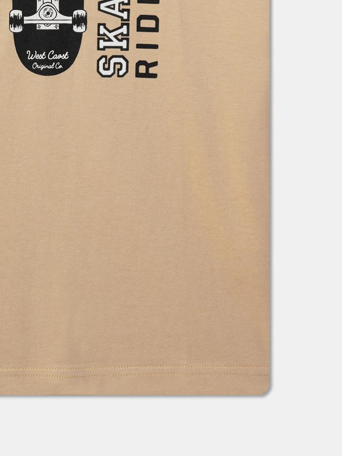 Boys Regular Fit Short Sleeve Crew Neck T-Shirt