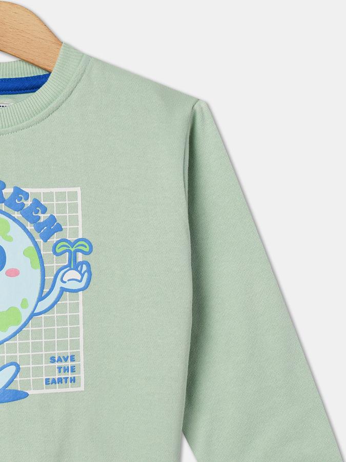 R&B Boys Green Sweatshirt image number 2