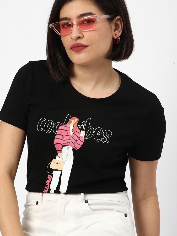 R&B Women Black Tshirts