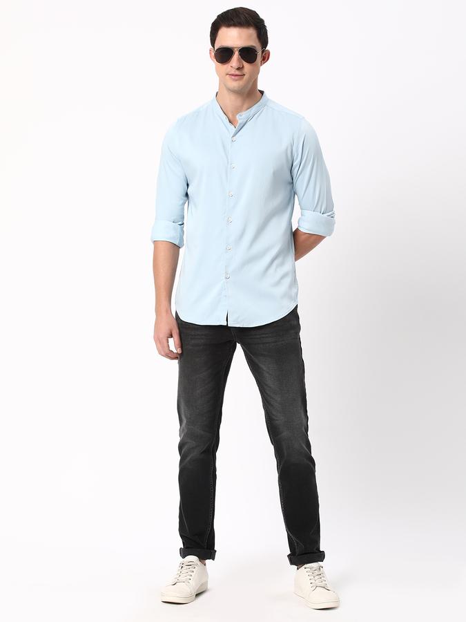 R&B Men's Lyocell Casual Shirt image number 1