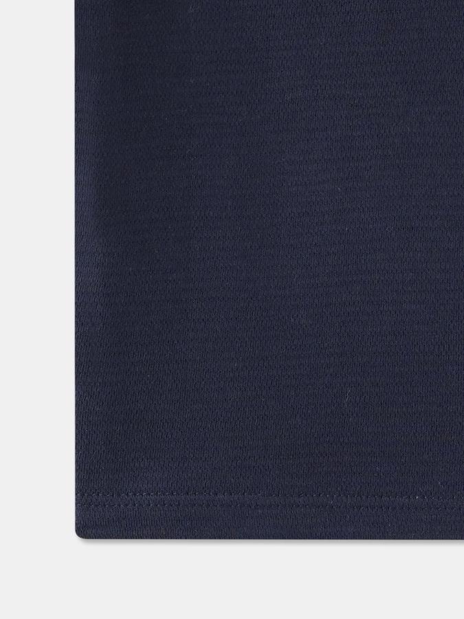 Boys Regular Fit Short Sleeve Henley Neck T-Shirt