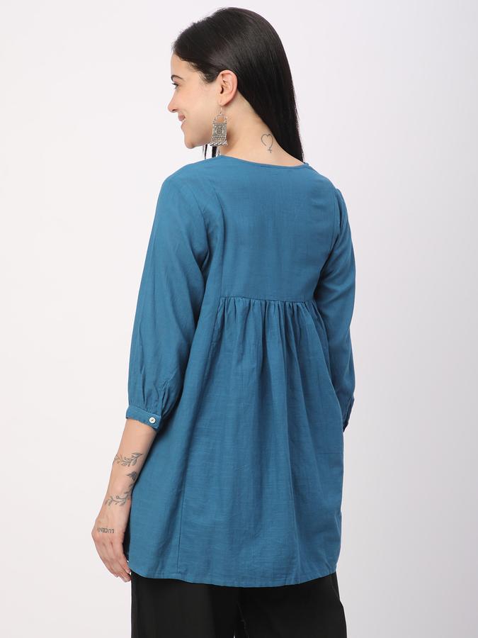 Casual Embroidered Women Top image number 2