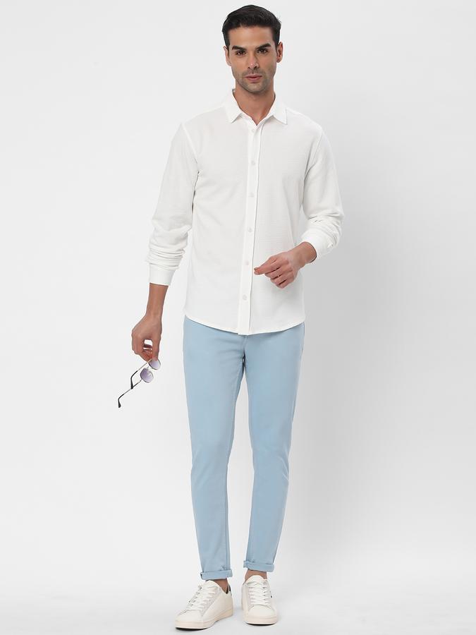 Men Cutaway-Collar Regular Fit Shirt image number 1