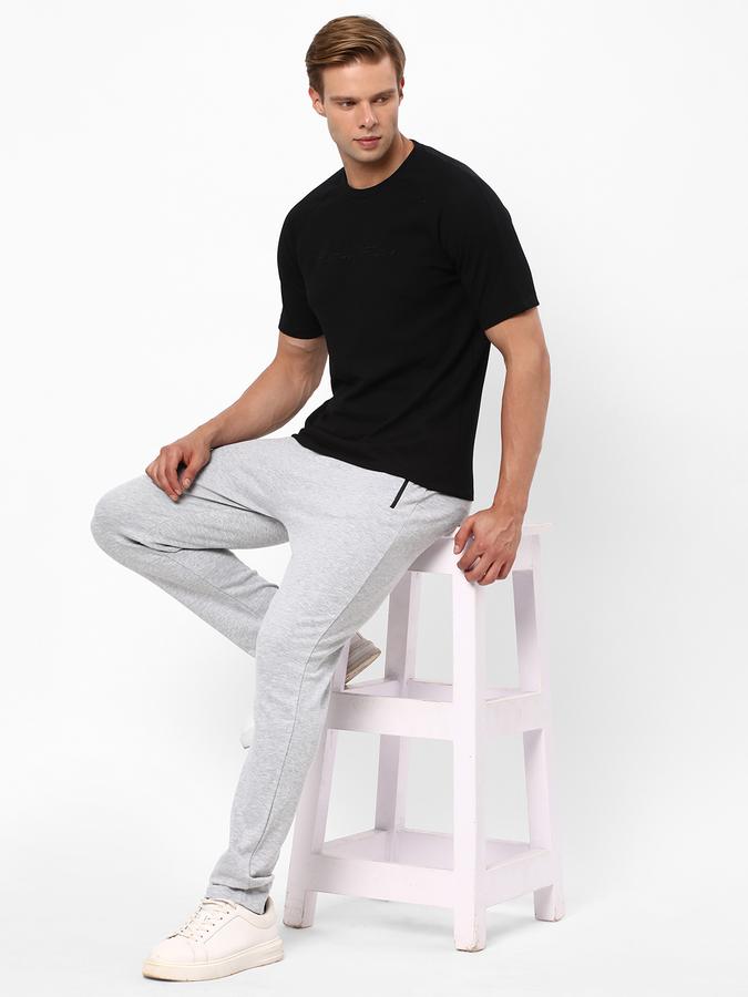 R&B Men's Solid Structured T-Shirt image number 1