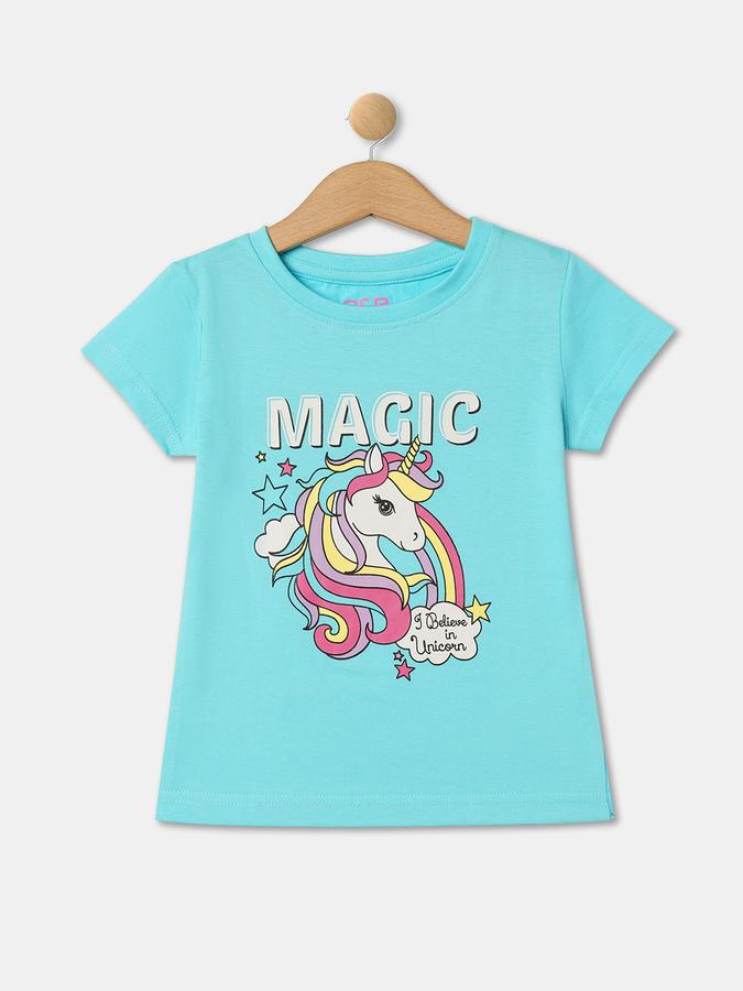 R&B Girl's Round Neck Graphic Tee image number 0